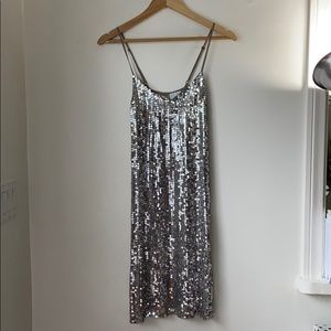 Tracy Reese Sequin Slip Dress